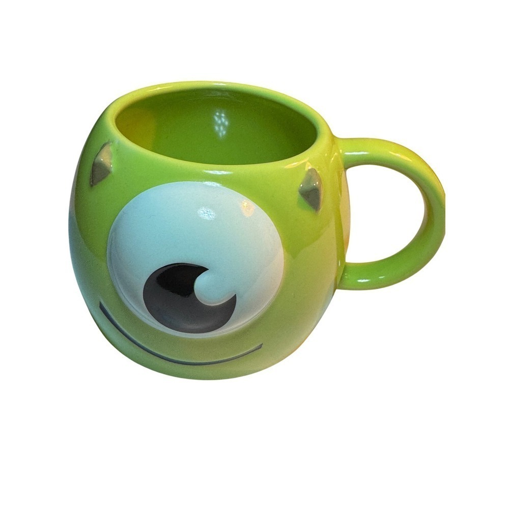 Disney Pixar Monsters Inc Mike Wazowski Pixar Mug Green Ceramic Coffee Cup